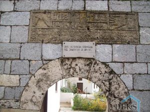 Ulaz u manastir gde smo dihtovali