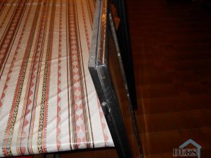 Aluminiumske lajsne na kventu prozora